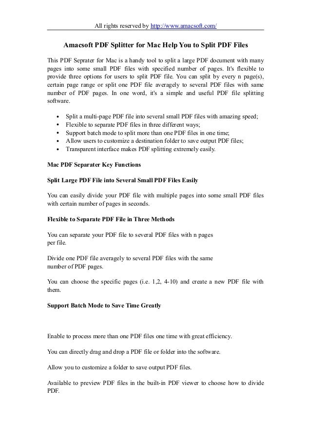 Small Pdf Mac